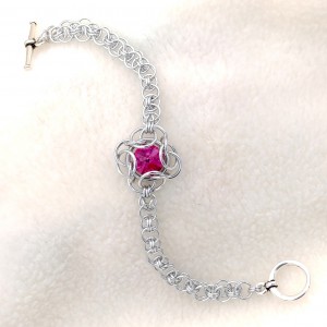 Prima with Fuschia Swarovski