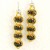 Gold/Black Earring 