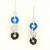 Blue/Silver/Black Earring 