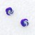 Purple, silver 